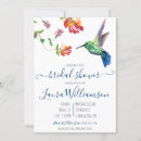 Search for hummingbird bridal shower invitations Flowers