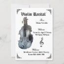 Search for violin recital invitations Performance