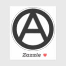 Search for anarchy symbol stickers Black