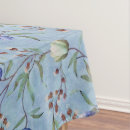 Search for blue and white pattern tablecloths Watercolor