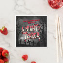Search for halloween napkins Horror