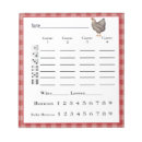 Search for chicken notepads Country