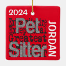 Search for pet sitter christmas tree decorations Sitting