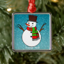 Search for snowman couple christmas tree decorations Newly weds