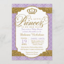 Search for purple and gold baby shower invitations For kids