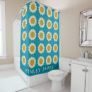 Search for turquoise floral shower curtains Flowers