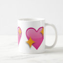 Search for emoji heart mugs Pink