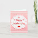 Search for love mothers day cards Red