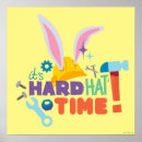 Search for hard hat posters Looney tunes builders