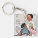 Search for tattoo square key rings Vintage
