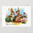 Search for bunny carrot invitations Illustration
