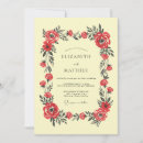 Search for scarlet invitations Cream