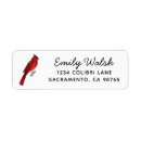 Search for cardinals return address labels Bird
