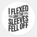 Search for flexing stickers Fit and strong