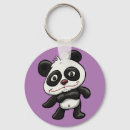 Search for cartoon panda key rings China