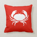 Search for blue and white fish cushions Crab