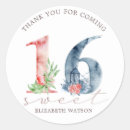 Search for number 16 stickers Floral