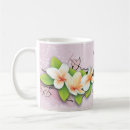 Search for pink frangipani mugs Plumeria