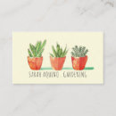 Search for succulent business cards Gardening