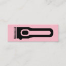 Search for clipper business cards Makeup and hair