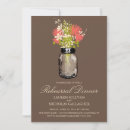 Search for mason jar rehearsal dinner invitations Summer
