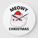 Search for christmas clocks Kitten