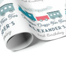 Search for 2nd birthday wrapping paper Blue