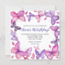 Search for butterfly party invitations Girl
