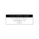 Search for return address business stamps Company