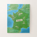Search for map of france puzzles Cartography