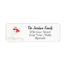 Search for nose return address labels Snowman