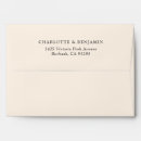 Search for ivory envelopes Minimalist