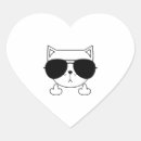 Search for cat with sunglasses stickers Crazy cat lady