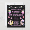 Search for the black unicorn invitations Girl