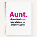 Search for aunts notebooks Auntie