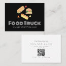 Search for restaurant owners business cards Food truck