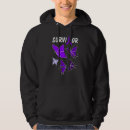 Search for purple butterfly hoodies Survivor
