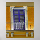 Search for blue window posters Mediterranean