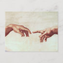 Search for the creation of adam postcards Michelangelo