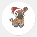Search for animals in snow stickers Animal lover