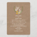 Search for deer wedding invitations Floral