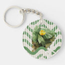 Search for water lily flower key rings Green