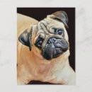 Search for happy pug postcards Puppy