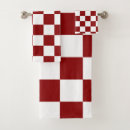Search for checkered bath towels Pattern