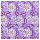 Search for purple butterfly fabric Floral