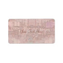 Search for merry go round return address labels Pink