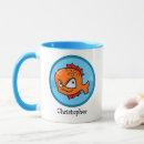 Search for funny goldfish mugs Cartoon