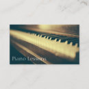 Search for pianist business cards Lessons