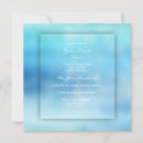 Search for blue ombre invitations Aqua