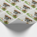Search for boxer dog wrapping paper Watercolor